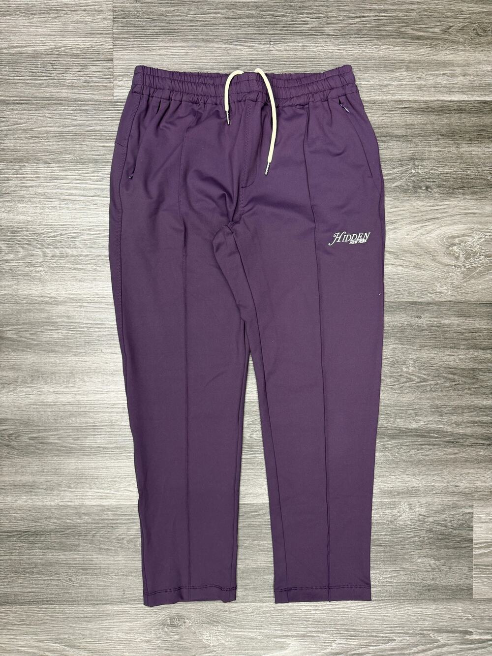 Hidden NY Track Pants Purple M Brand New